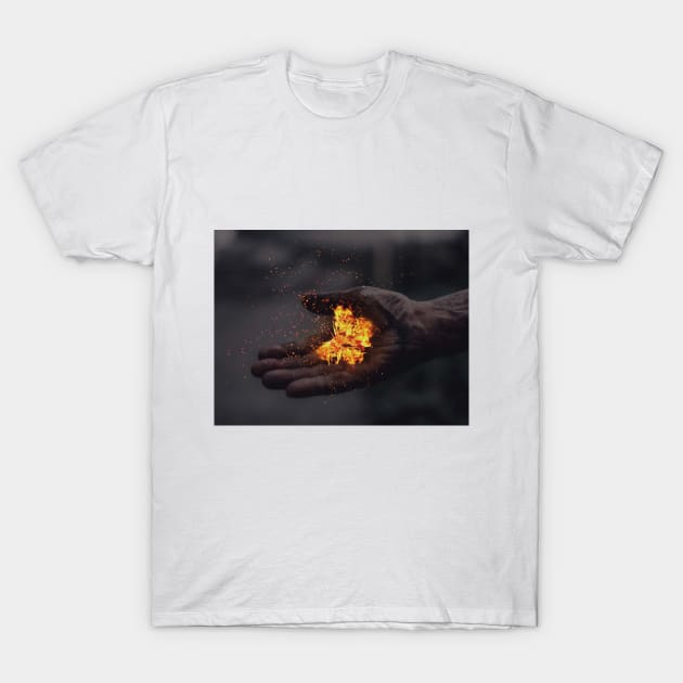 FLAME BUTTERFLY T-Shirt by kemi_ii